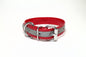 Reflective Genuine Biothane Dog Collar - 1 inch (25mm) wide - all colours