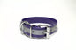 Reflective Genuine Biothane Dog Collar - 1 inch (25mm) wide - all colours