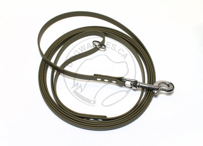 Olive Green Waterproof Tracking Recall Long Line
