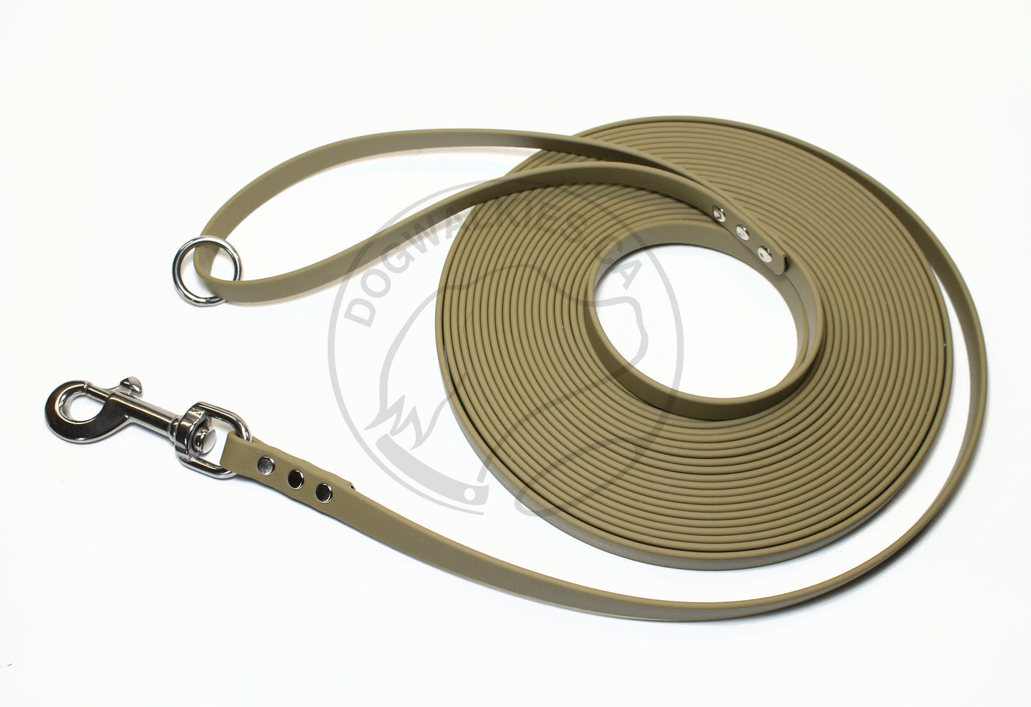 Regular Width, 1/2" (12mm) wide, Biothane Waterproof Tracking Recall Long Line - all colours