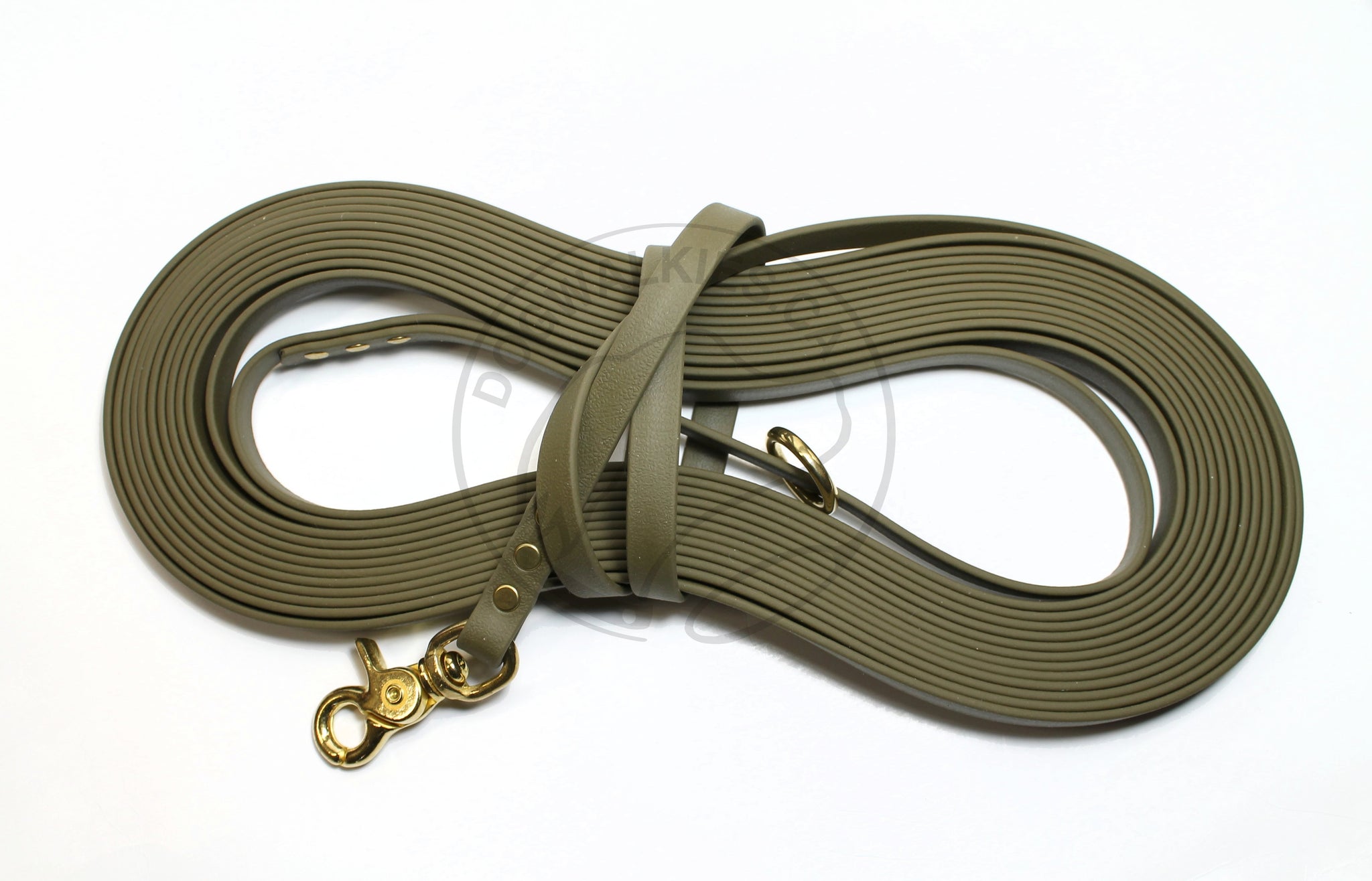 Olive Green Waterproof Tracking Recall Long Line