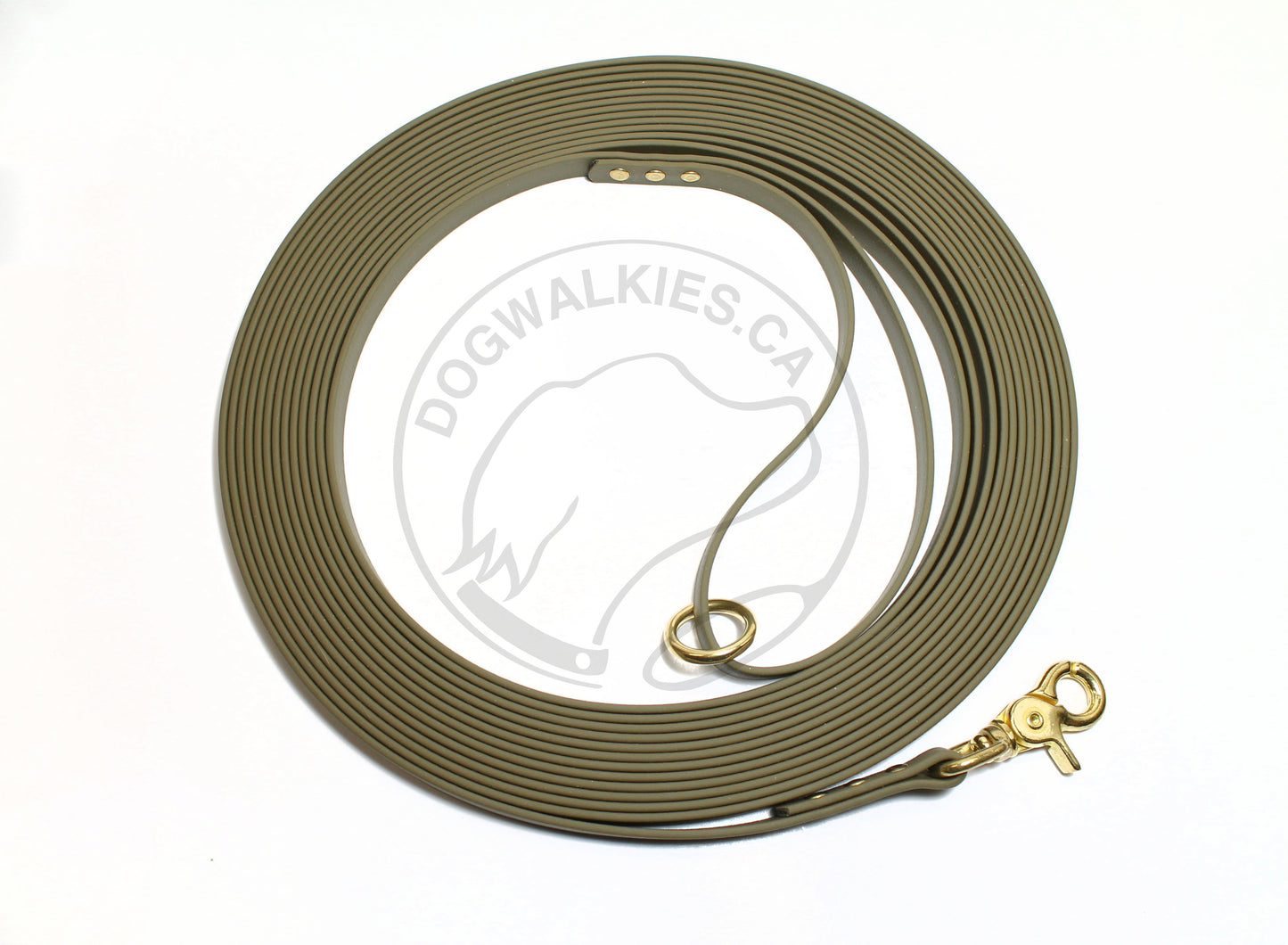 Olive Green Waterproof Tracking Recall Long Line