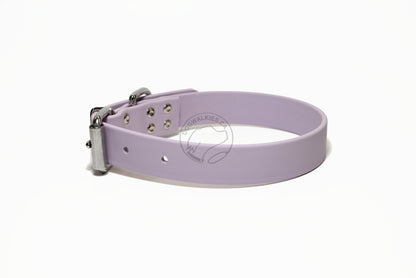Lavender Purple Biothane Dog Collar - 1 inch (25mm) wide