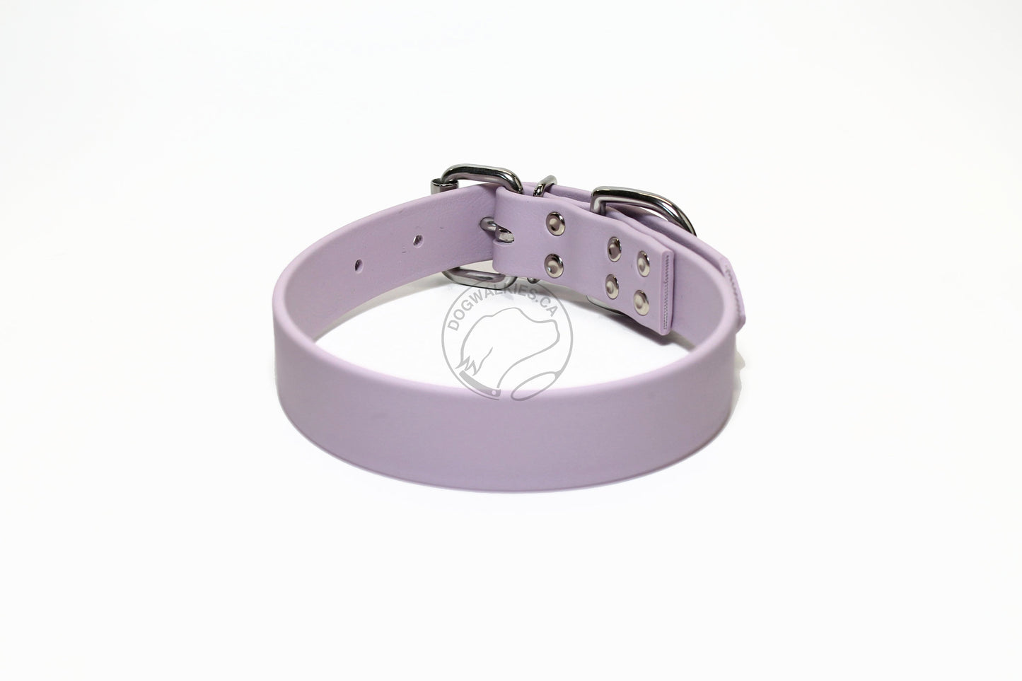 Lavender Purple Biothane Dog Collar - 1 inch (25mm) wide