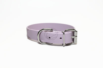 Lavender Purple Biothane Dog Collar - 1 inch (25mm) wide