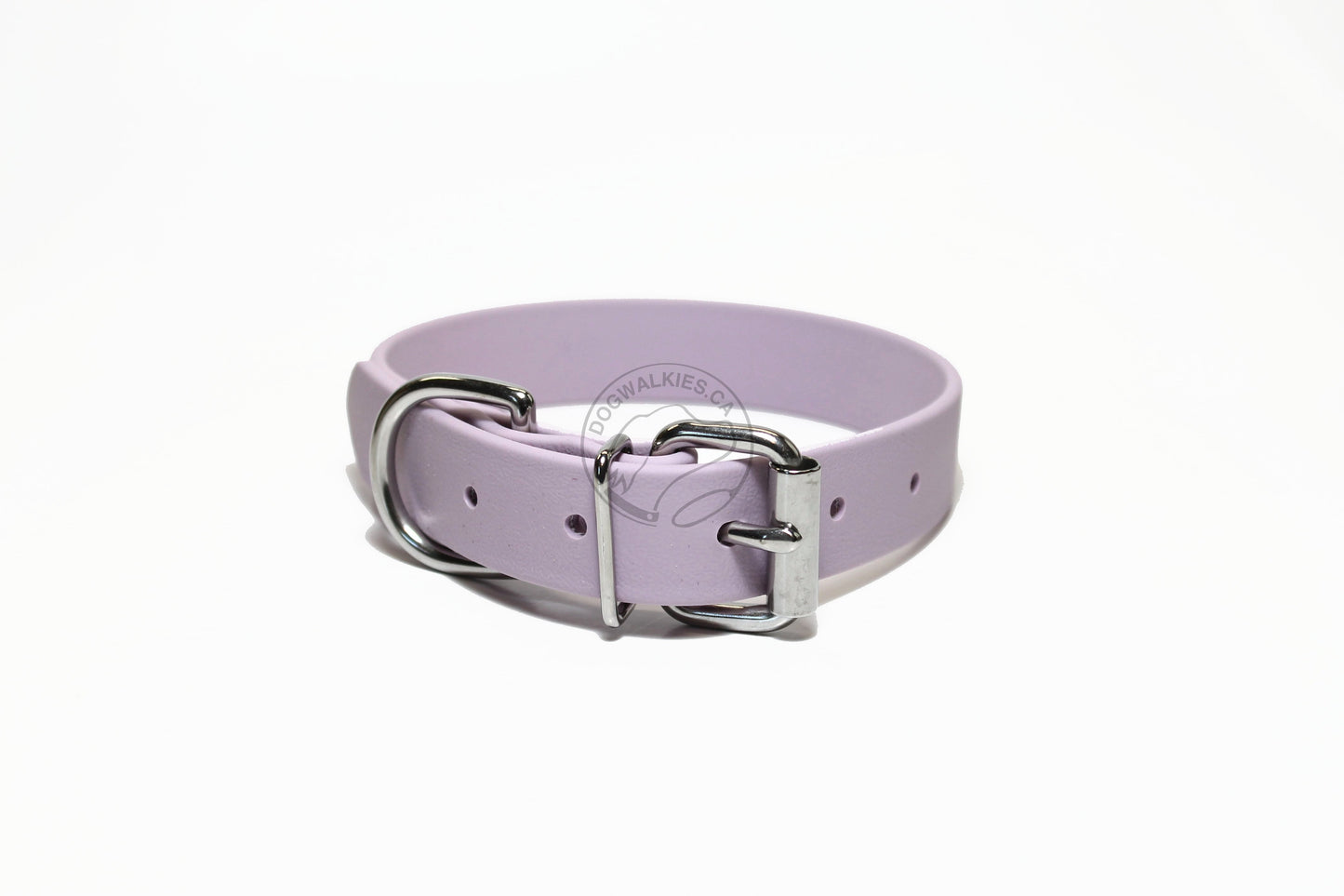 Lavender Purple Biothane Dog Collar - 1 inch (25mm) wide