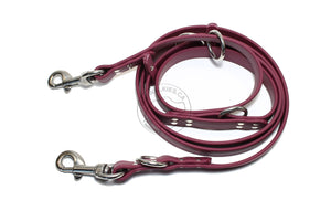 WIDER Heavy Convertible Waterproof Leash in Genuine Biothane - 20mm (3/4") width