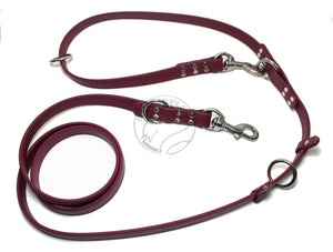 WIDER Heavy Convertible Waterproof Leash in Genuine Biothane - 20mm (3/4") width