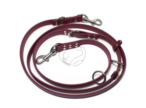 WIDER Heavy Convertible Waterproof Leash in Genuine Biothane - 20mm (3/4") width