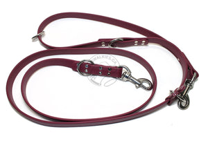 WIDER Heavy Convertible Waterproof Leash in Genuine Biothane - 20mm (3/4") width