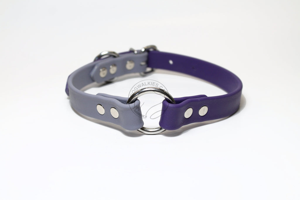 Biothane Two Tone Ring Dog Collar - Waterproof -  3/4"(20mm) wide