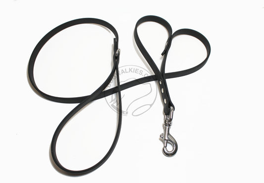 Two Handle Biothane, 5/8" (16mm) wide, Dog Leash - Leash with Traffic Handle