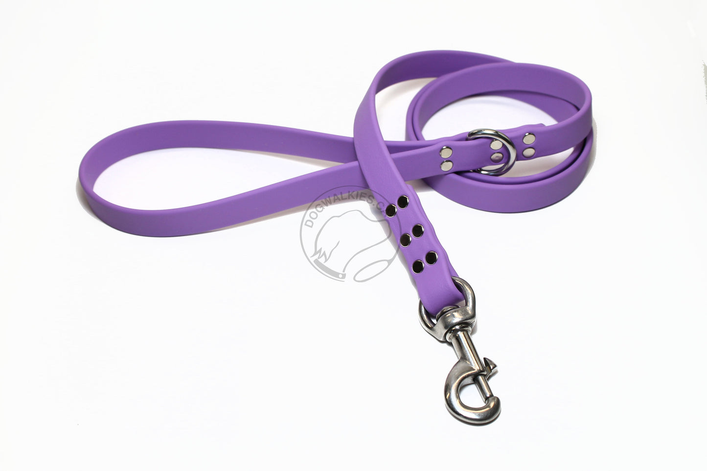 Amethyst Biothane Large Dog Leash