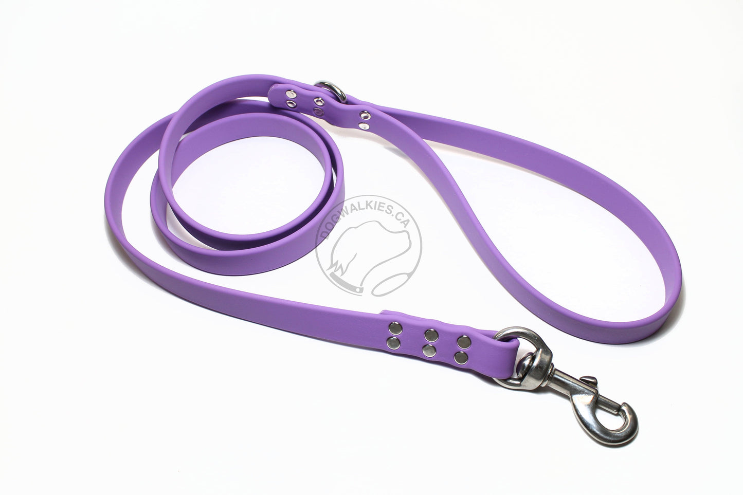 Amethyst Biothane Large Dog Leash