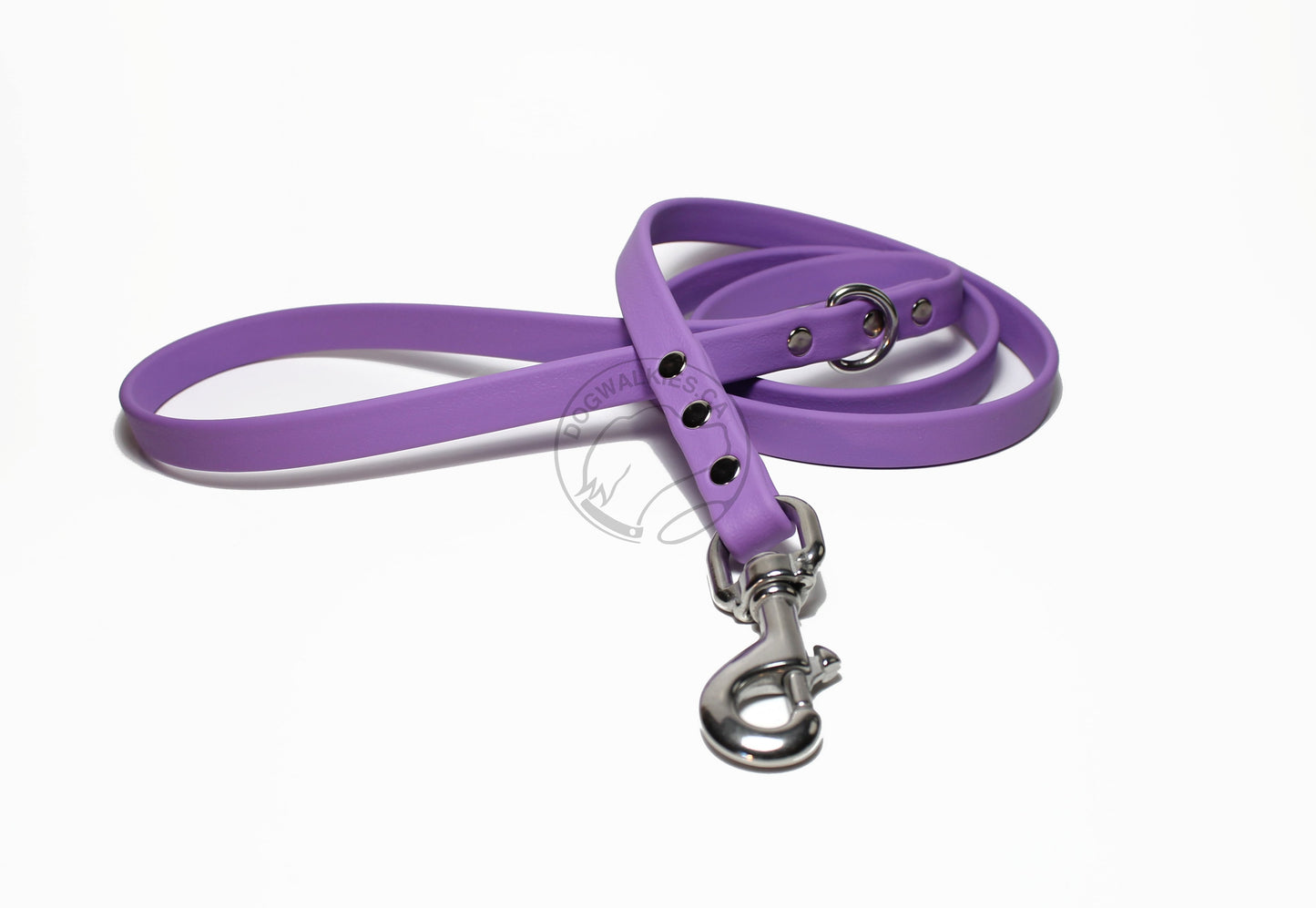 Amethyst Purple Biothane Dog Leash - Regular 16mm (5/8") width