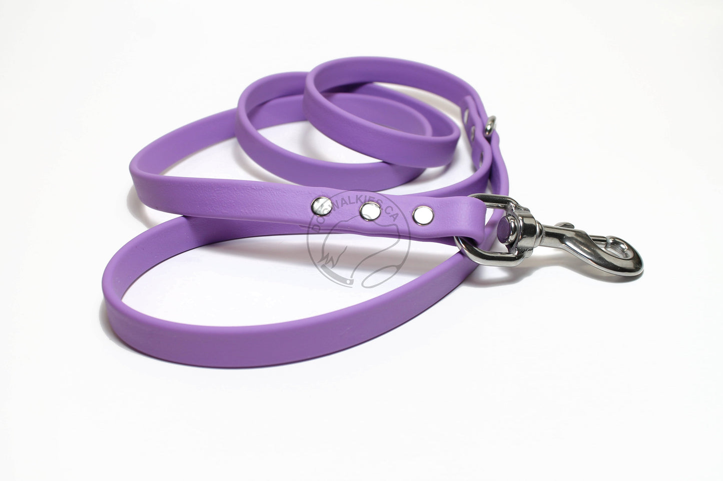 Amethyst Purple Biothane Dog Leash - Regular 16mm (5/8") width