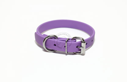 Amethyst Biothane Dog Collar - 3/4" (20mm) wide