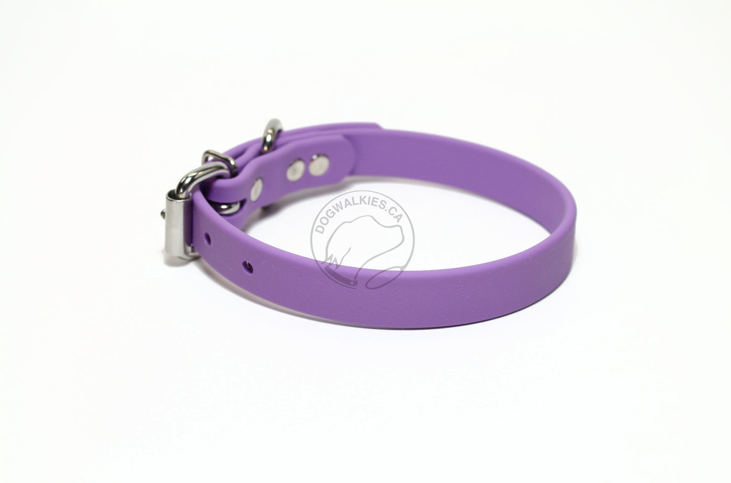 Amethyst Biothane Dog Collar - 3/4" (20mm) wide