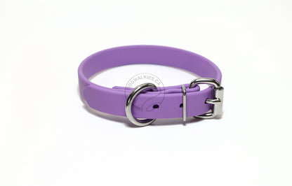 Amethyst Biothane Dog Collar - 3/4" (20mm) wide