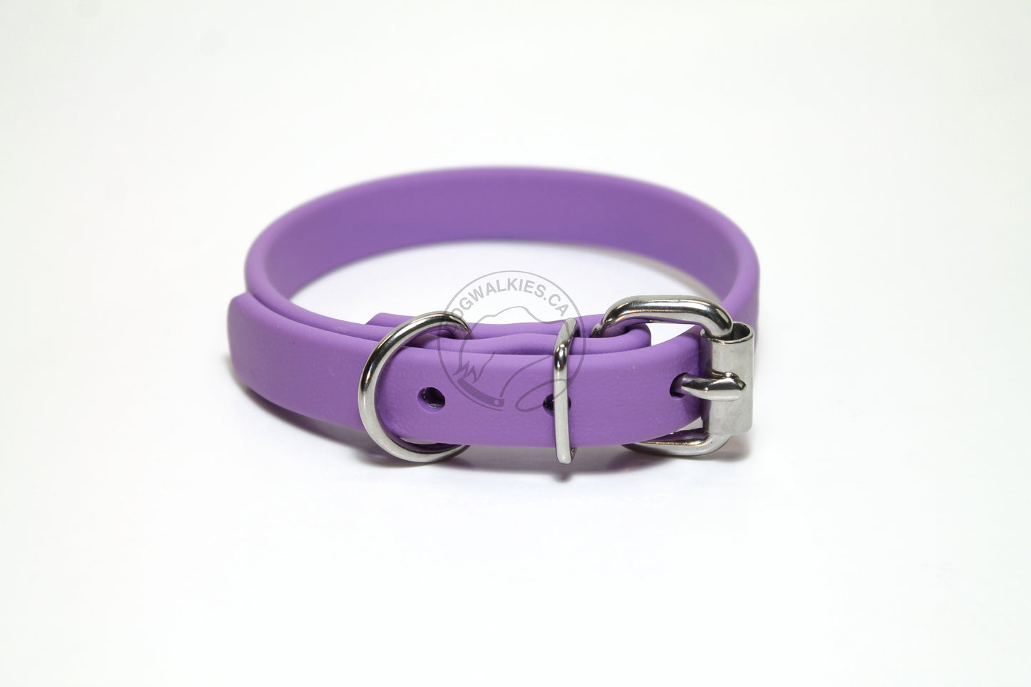 Amethyst Biothane Dog Collar - 5/8"(16mm) wide