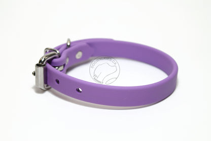 Amethyst Biothane Dog Collar - 5/8"(16mm) wide