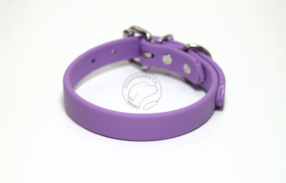 Amethyst Biothane Dog Collar - 5/8"(16mm) wide