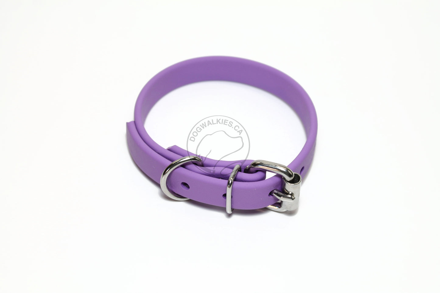 Amethyst Biothane Dog Collar - 5/8"(16mm) wide