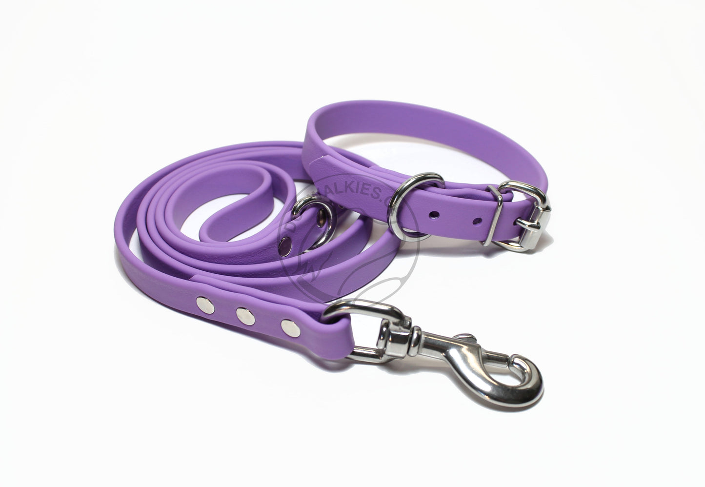 Amethyst Purple Biothane Dog Leash - Regular 16mm (5/8") width