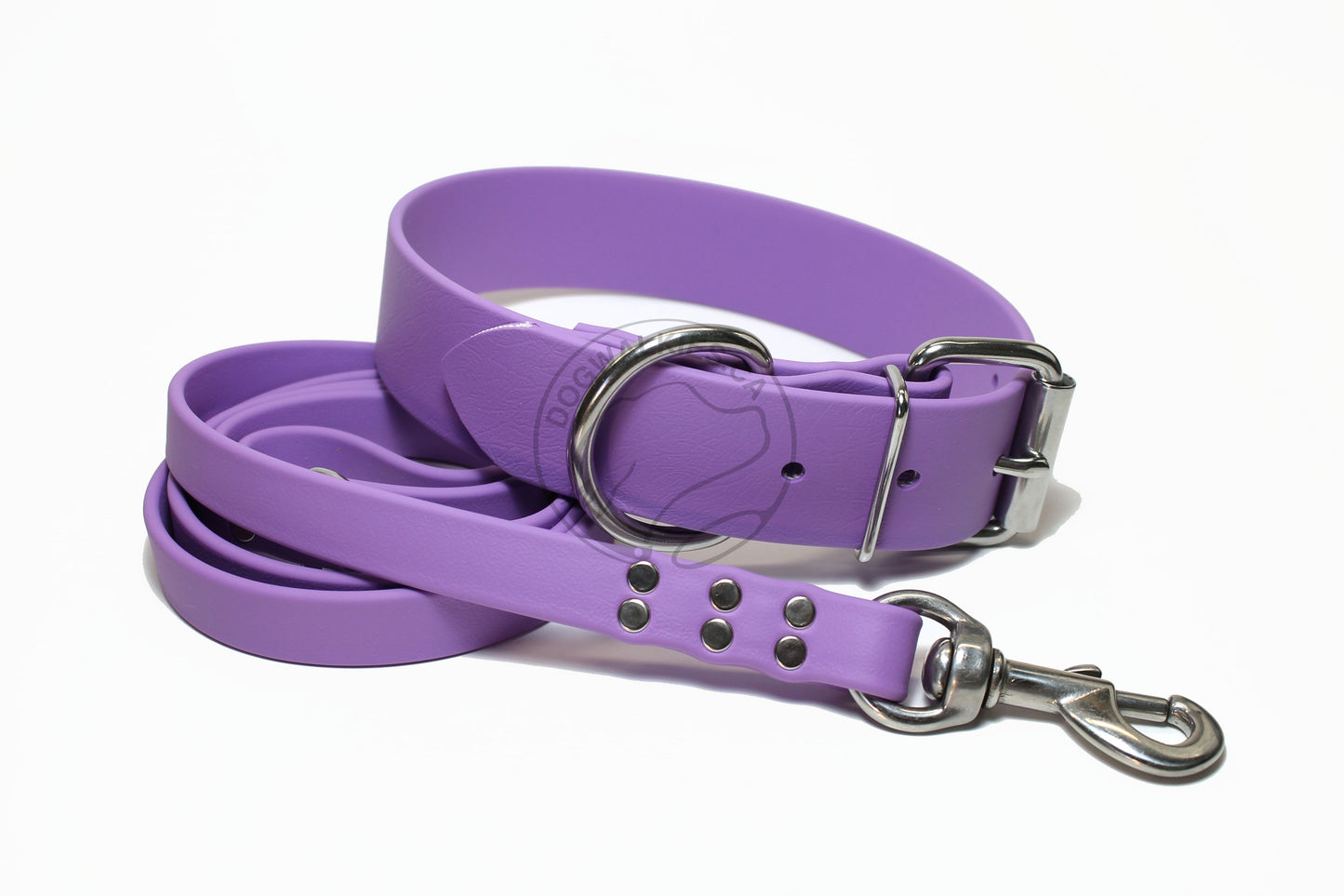 Amethyst Biothane Large Dog Leash