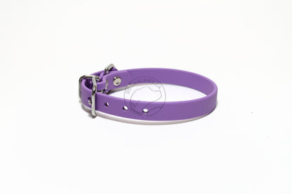 Amethyst Biothane Small Dog Collar - 1/2" (12mm) wide