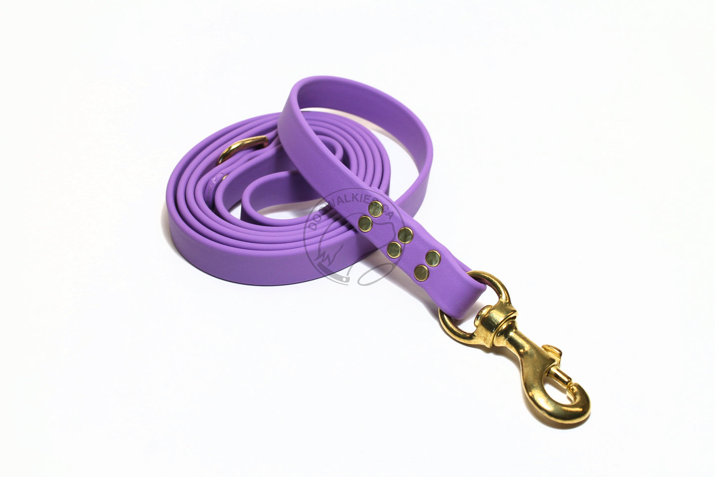 Amethyst Biothane Large Dog Leash