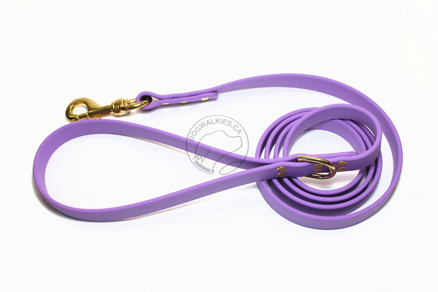 Amethyst Biothane Large Dog Leash