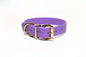 Amethyst Biothane Dog Collar - 1 inch (25mm) wide