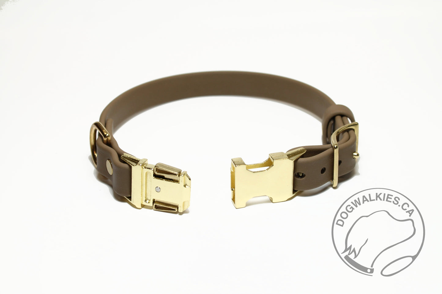 Side Release - 3/4" (20mm) Dog Collar in Biothane - 40 colour choices - quick pinch release