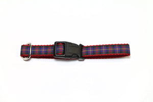 Cameron of Erracht clan tartan - dog collar