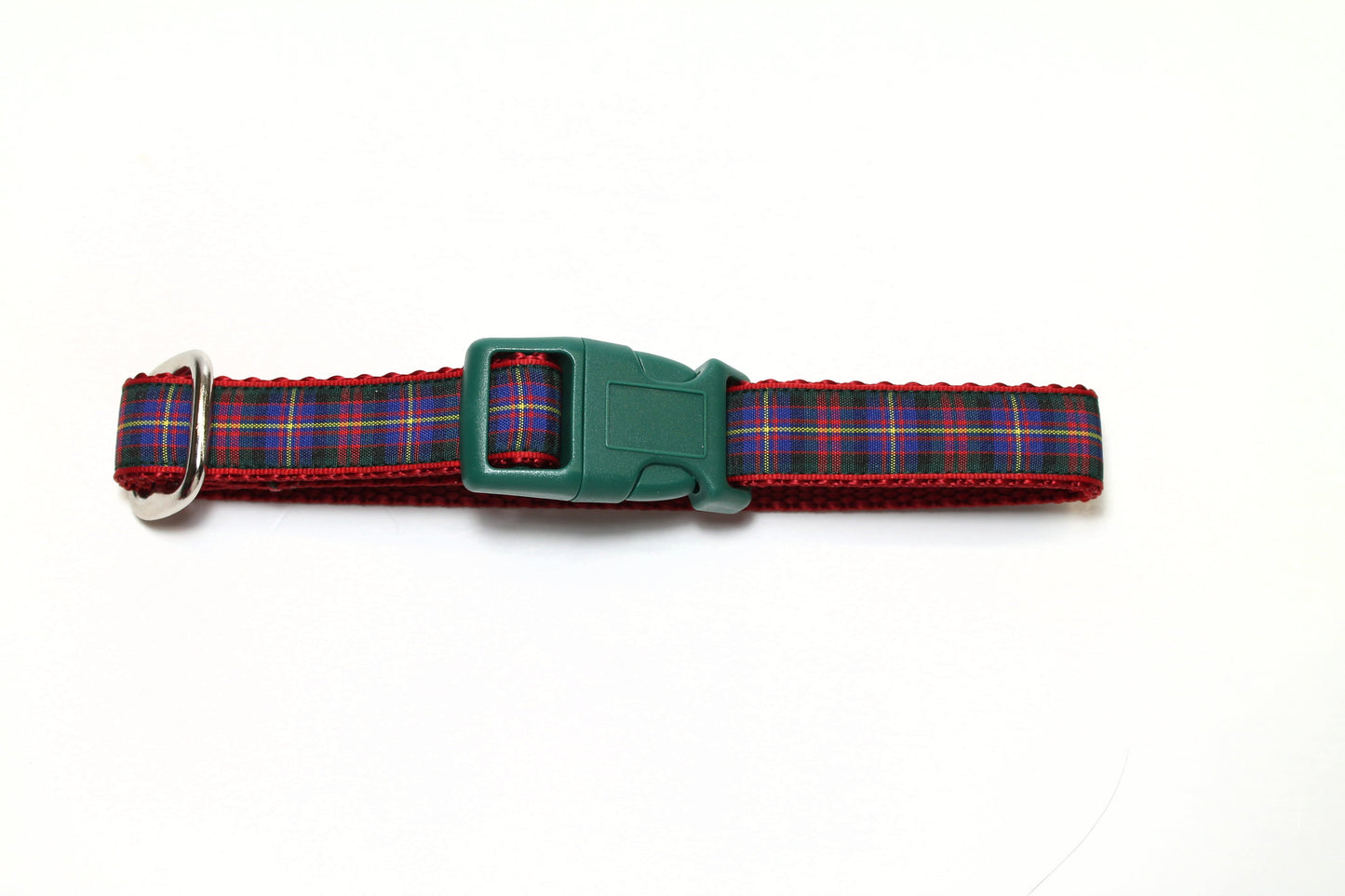 Cameron of Erracht clan tartan - dog collar