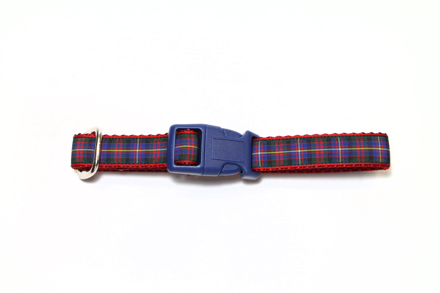 Cameron of Erracht clan tartan - dog collar