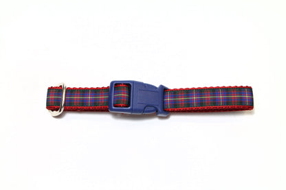 Cameron of Erracht clan tartan - dog collar