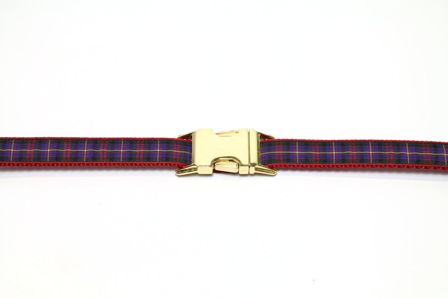 Cameron of Erracht clan tartan - dog collar