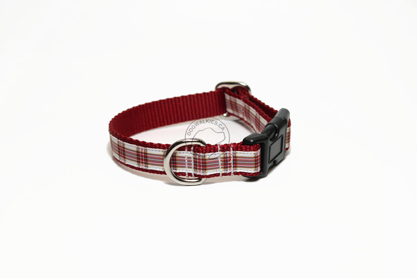 Stuart Clan Dress tartan - dog collar