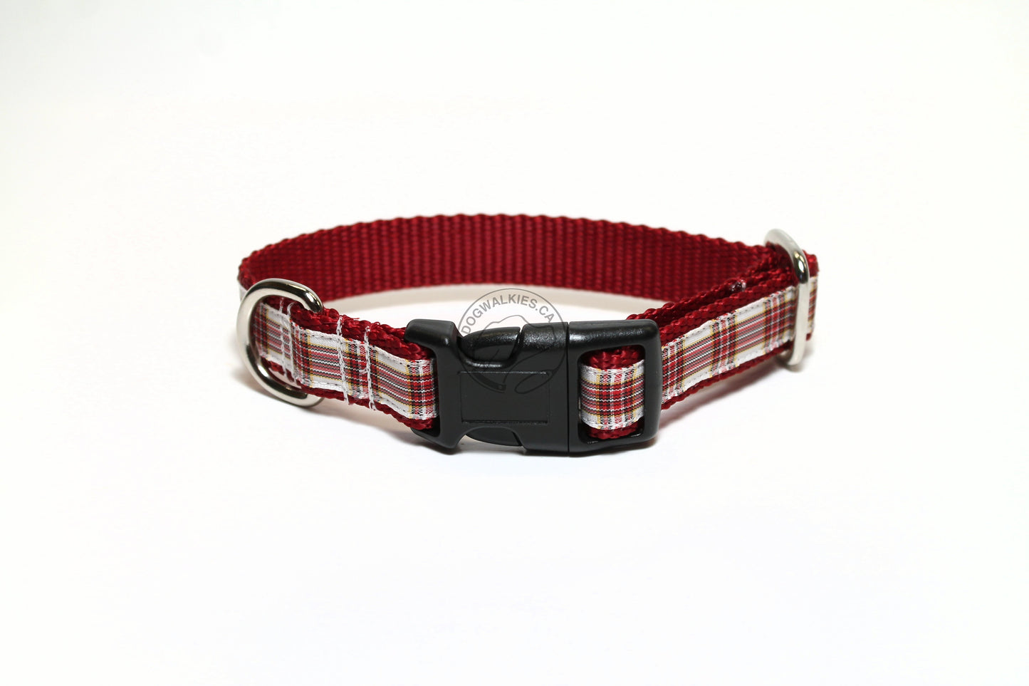 Stuart Clan Dress tartan - dog collar
