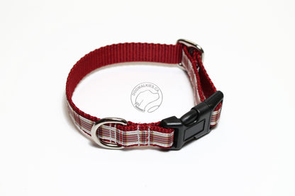 Stuart Clan Dress tartan - dog collar
