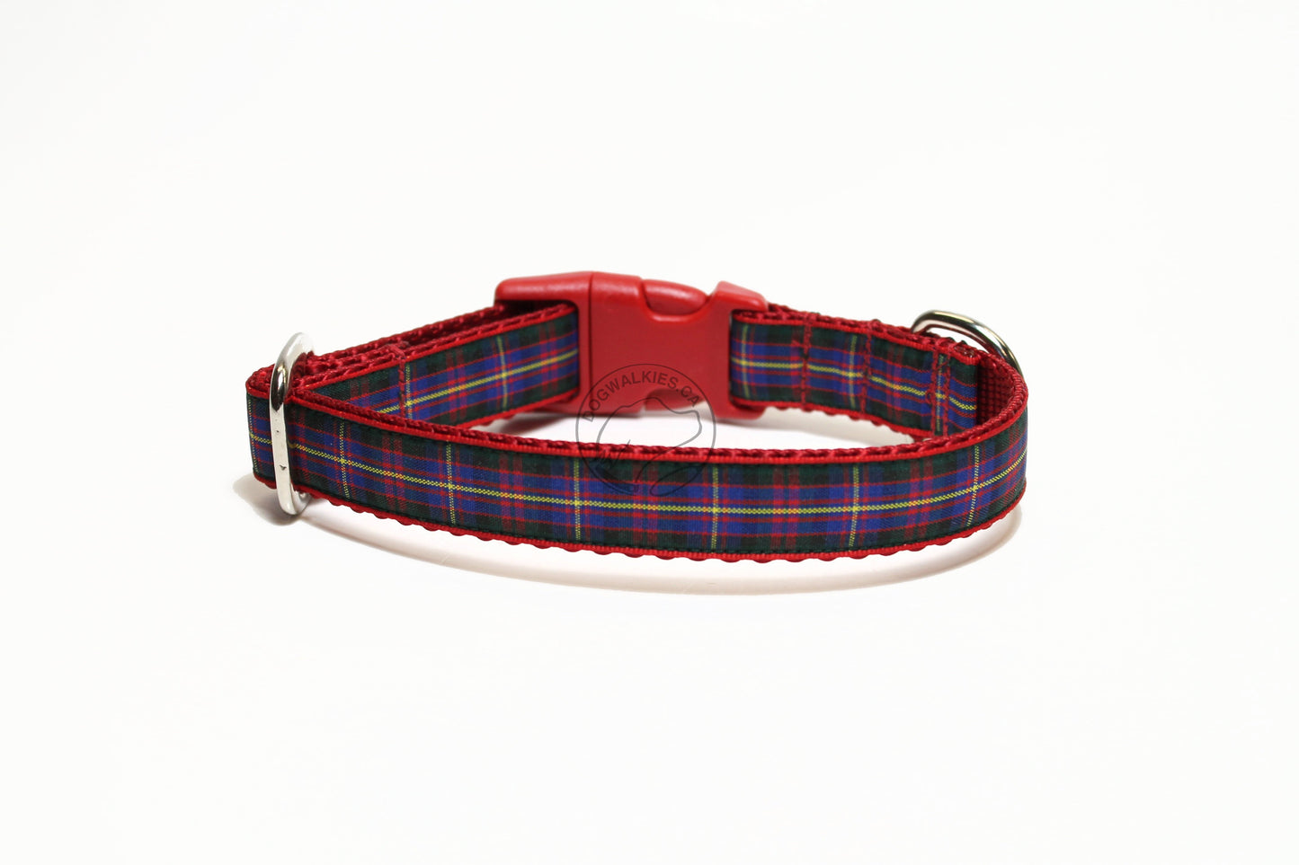 Cameron of Erracht clan tartan - dog collar
