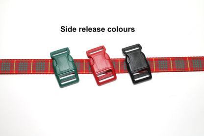 Cameron clan tartan - dog collar