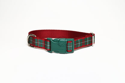 MacGregor Clan tartan - dog collar