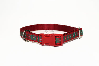 MacGregor Clan tartan - dog collar