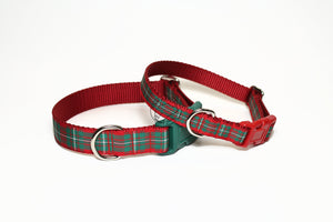 MacGregor Clan tartan - dog collar