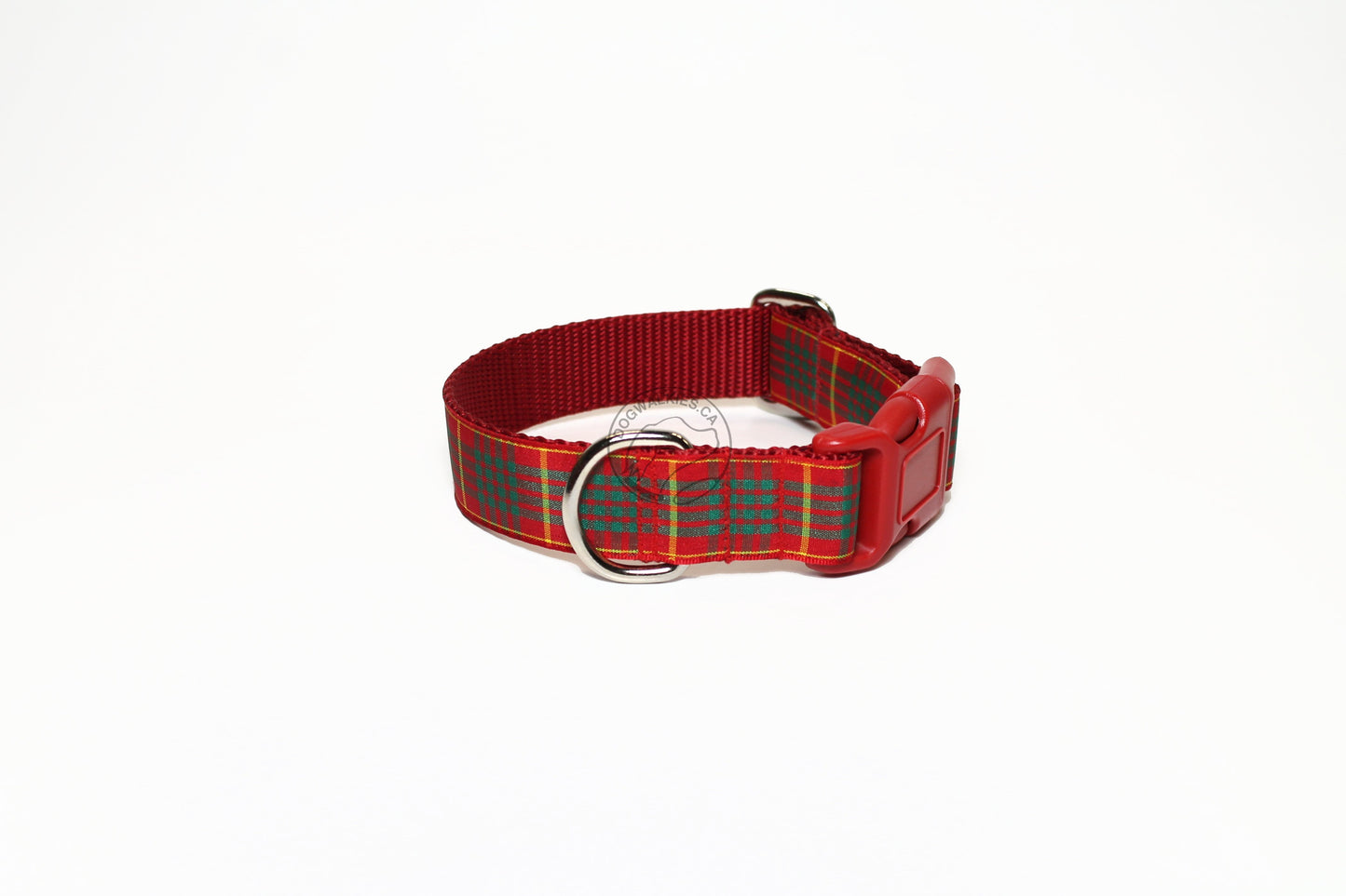 Cameron clan tartan - dog collar