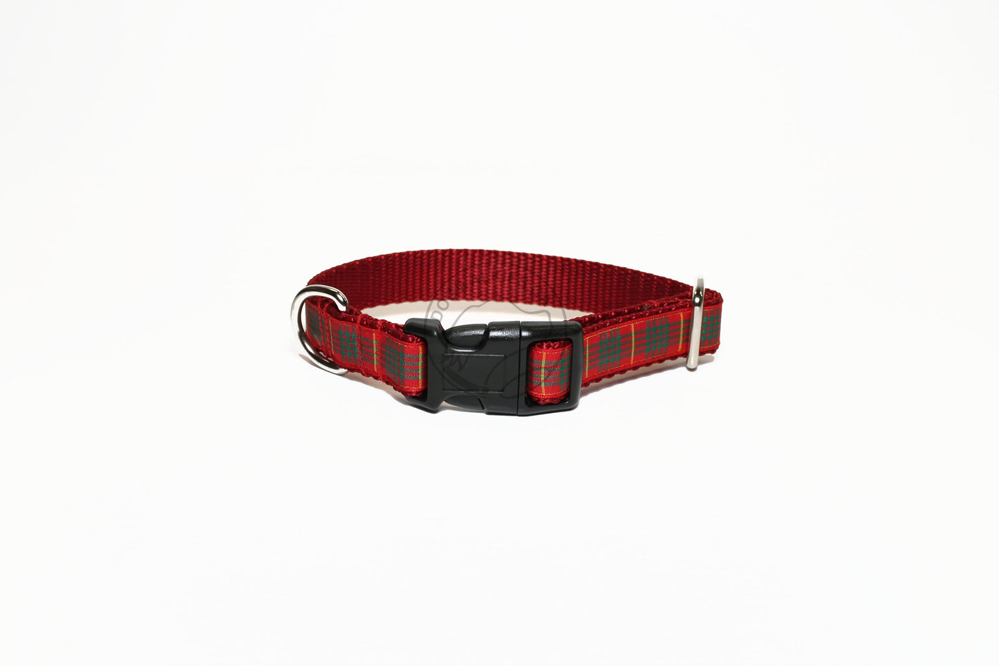 Cameron clan tartan - dog collar