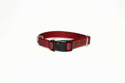 Cameron clan tartan - dog collar